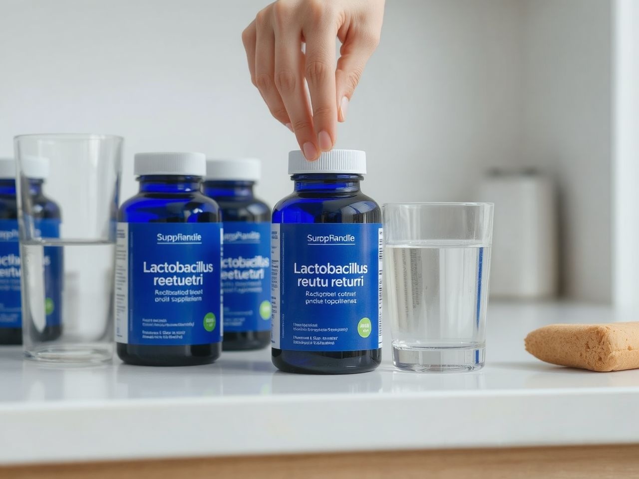 A megfelelő Lactobacillus reuteri kiválasztása a törzsek alapján történik.