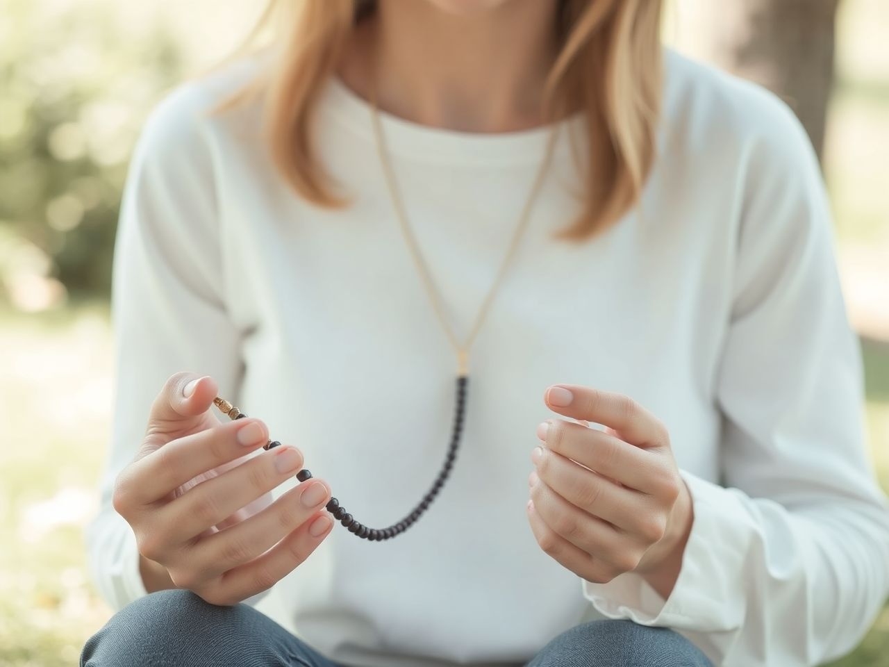 A rózsafüzér segít elmélyíteni lelki egyensúlyunkat meditációval.