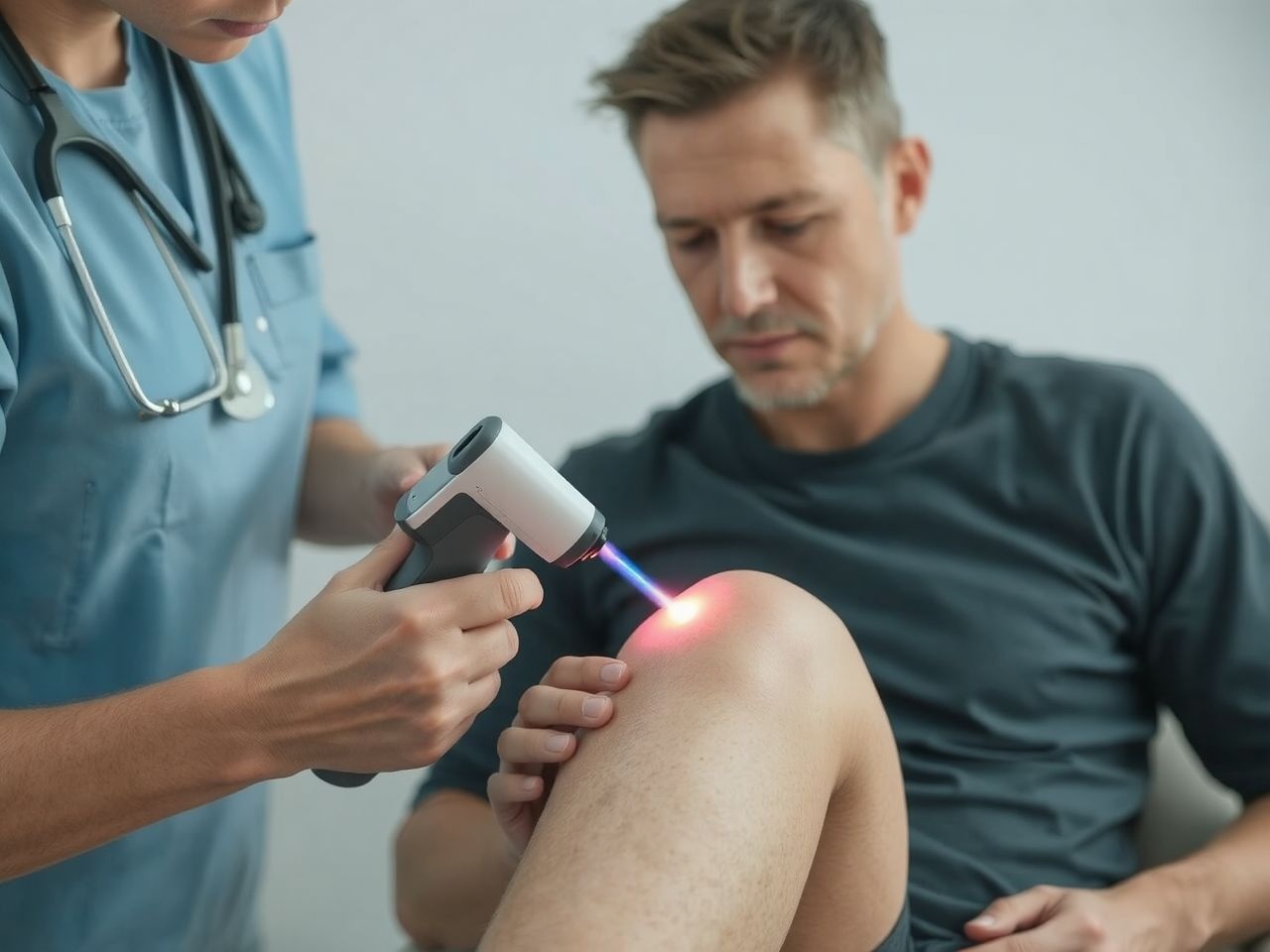 A lézerterápia hatékony ízületi gyulladás és sportsérülések kezelésében.