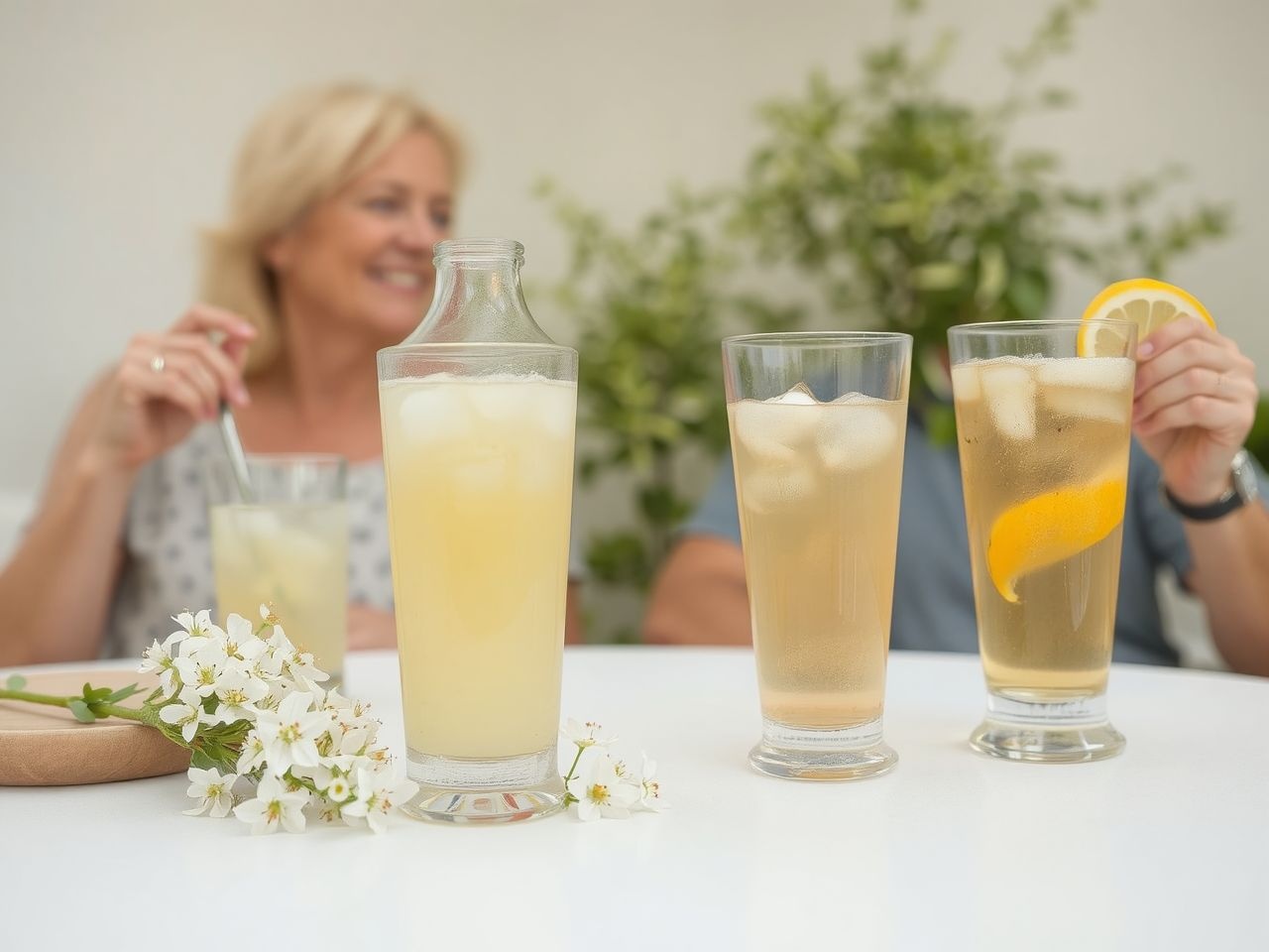 A bodzaszörp természetes antioxidánsokban gazdag, más frissítőkkel szemben.
