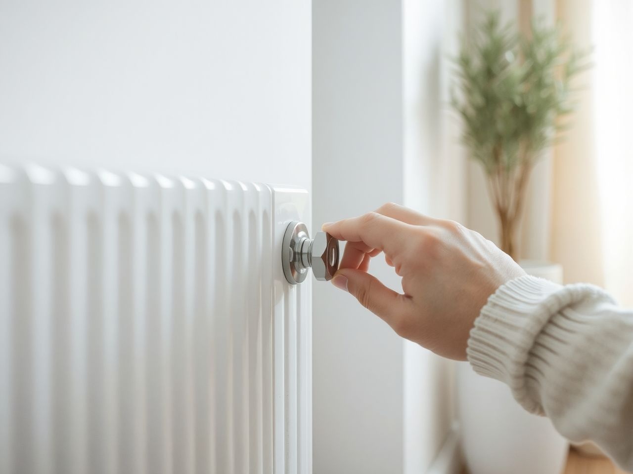 A radiátorszelep helyes beállítása jelentősen csökkenti a fűtésszámlát.