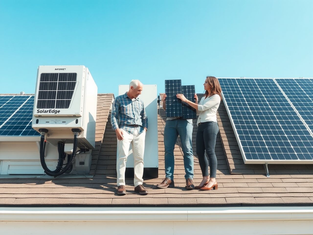 A SolarEdge optimalizálók árnyékolt paneleknél is maximális teljesítményt biztosítanak.