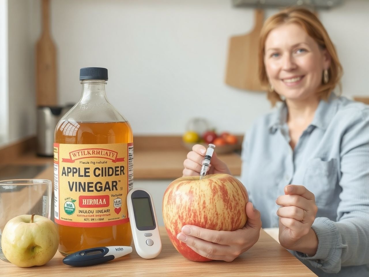 Az almaecet javíthatja az inzulinérzékenységet és vércukorszintet.