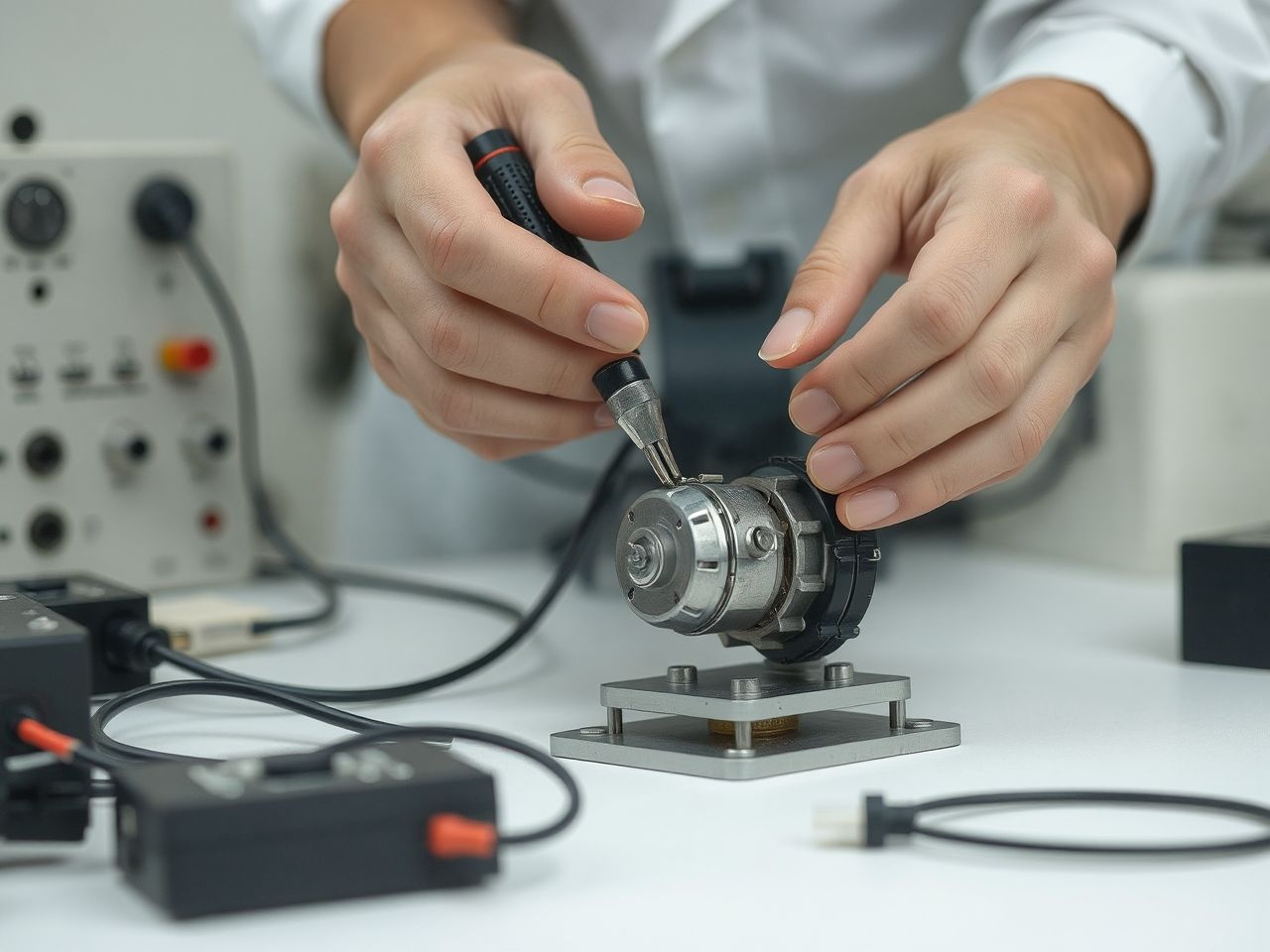 A precíz vezérlés javítja a DC motor hatékonyságát és életciklusát.