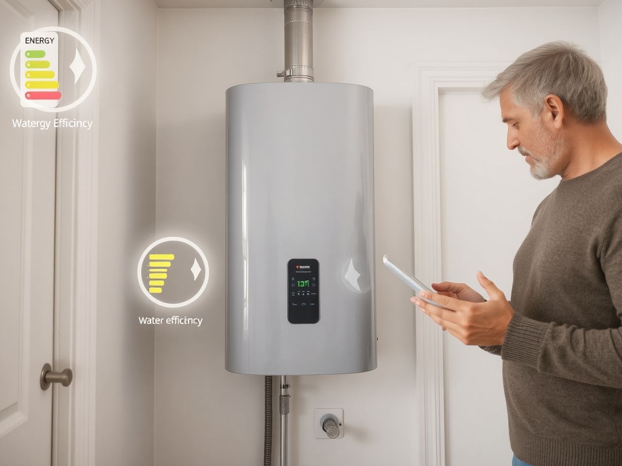 A villanybojler energiatakarékos használata csökkenti a villanyszámlát.