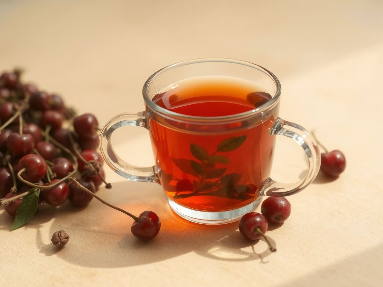 A cseresznyeszár tea hatékony természetes méregtelenítő és vízhajtó.