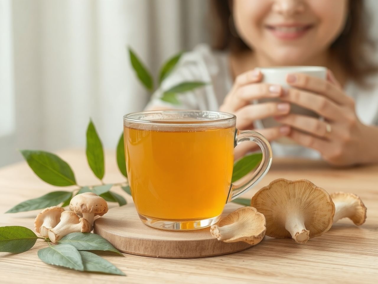 A Ganoderma tea erősíti az immunrendszert és csökkenti a gyulladást.