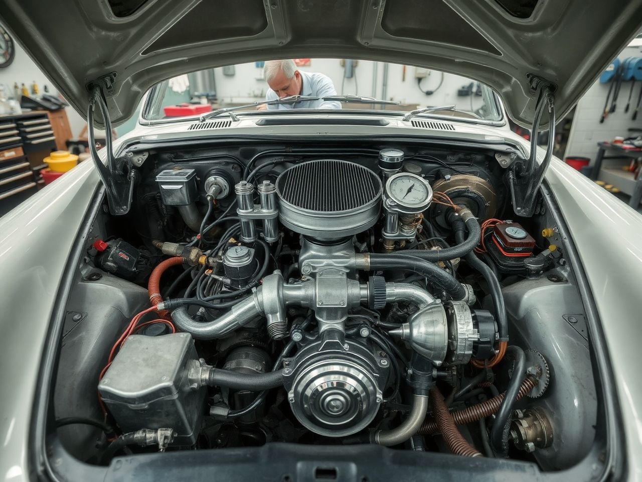 A K-Jetronic mechanikus befecskendezés a klasszikus autók szíve.