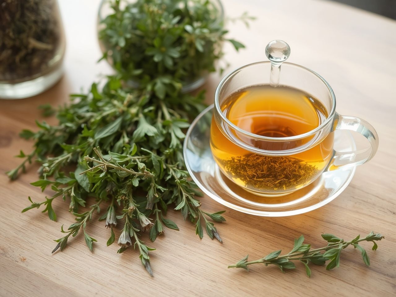 A királydinnye tea és gyógynövények kombinációja fokozza hatékonyságukat.