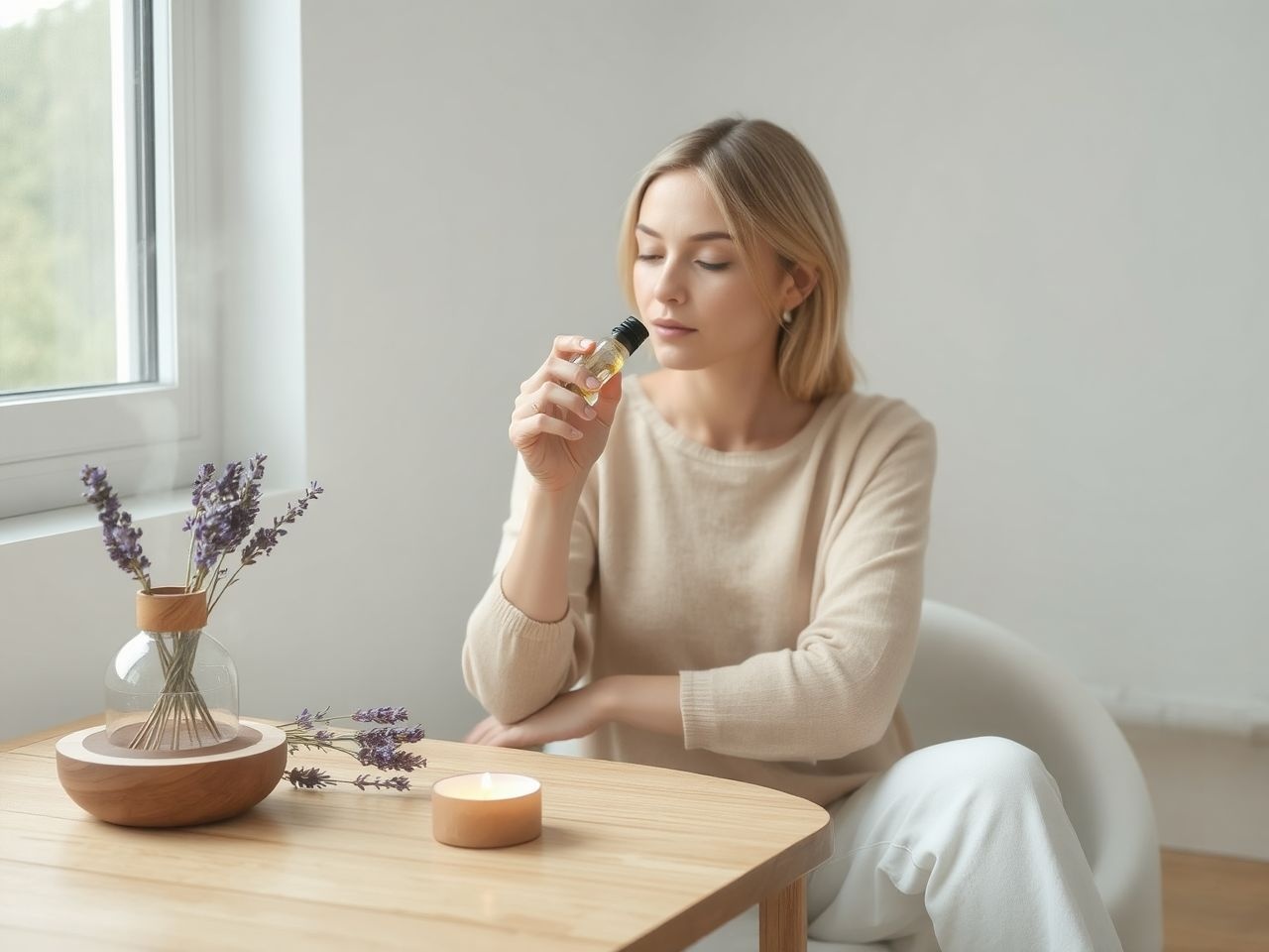 A levendula illóolaj inhalálása gyorsan csökkenti a stresszt.