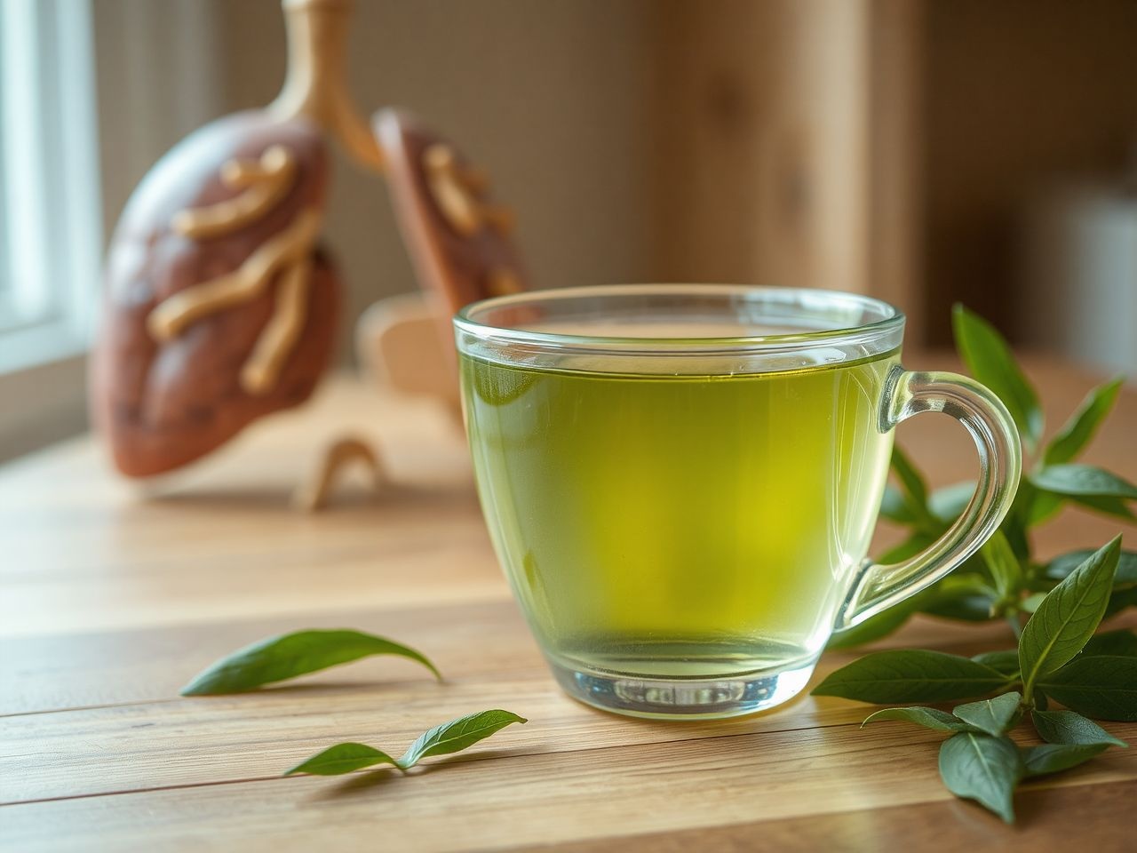A zöld tea antioxidánsai segítik a máj méregtelenítését.