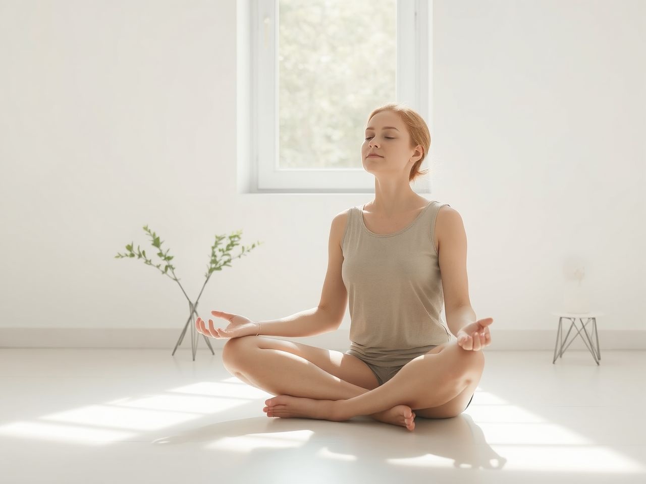 A jóga meditációja növeli a tudatos jelenlét képességét.