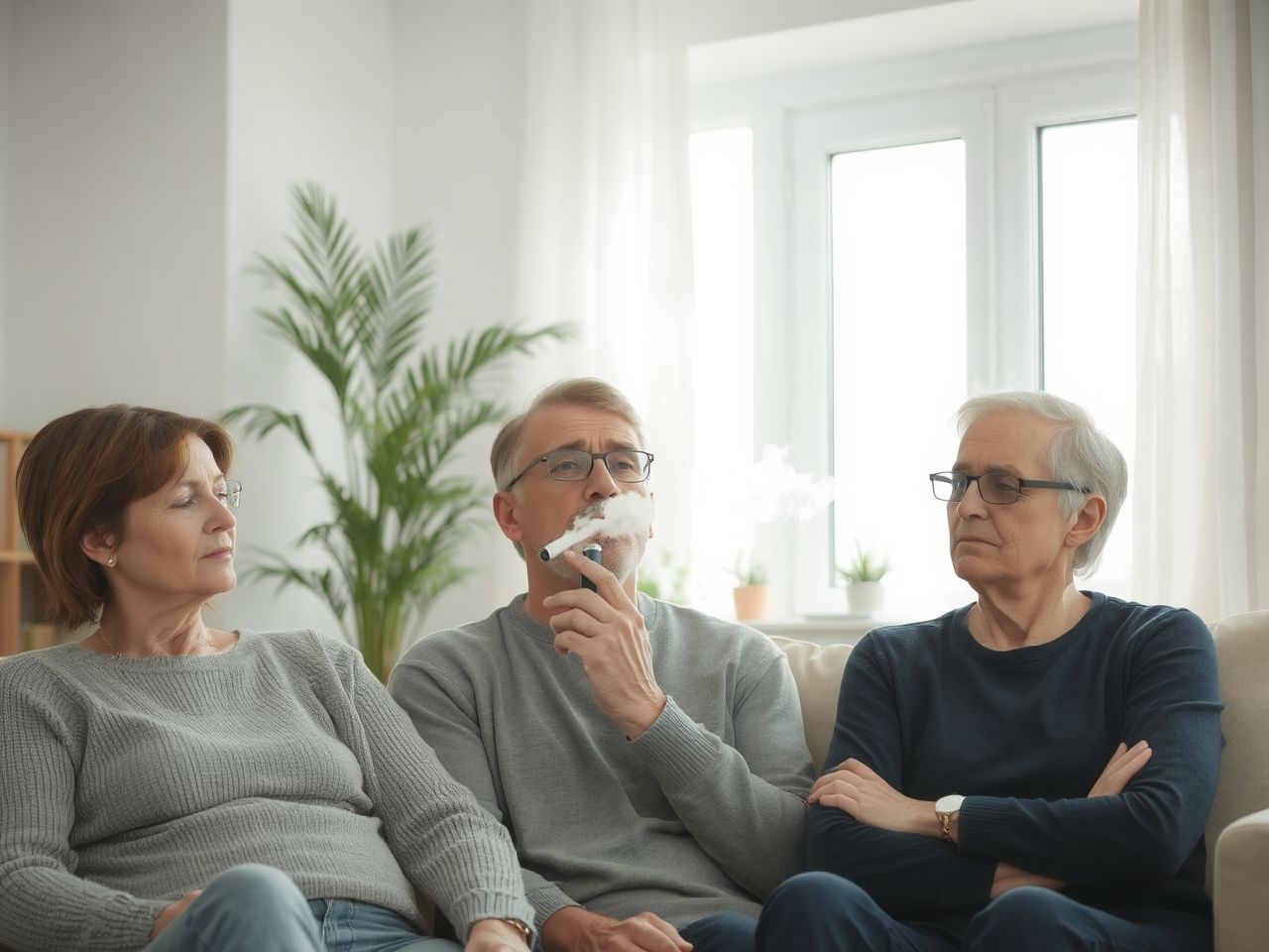 A passzív vapelés káros vegyületeket juttat a levegőbe.