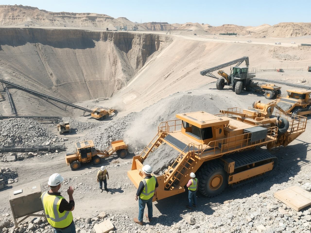 A szfalerit bányászata környezeti hatásokkal és technológiai kihívásokkal jár.