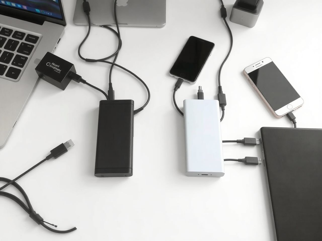 Az aktív USB hub saját tápellátással támogatja az eszközöket.