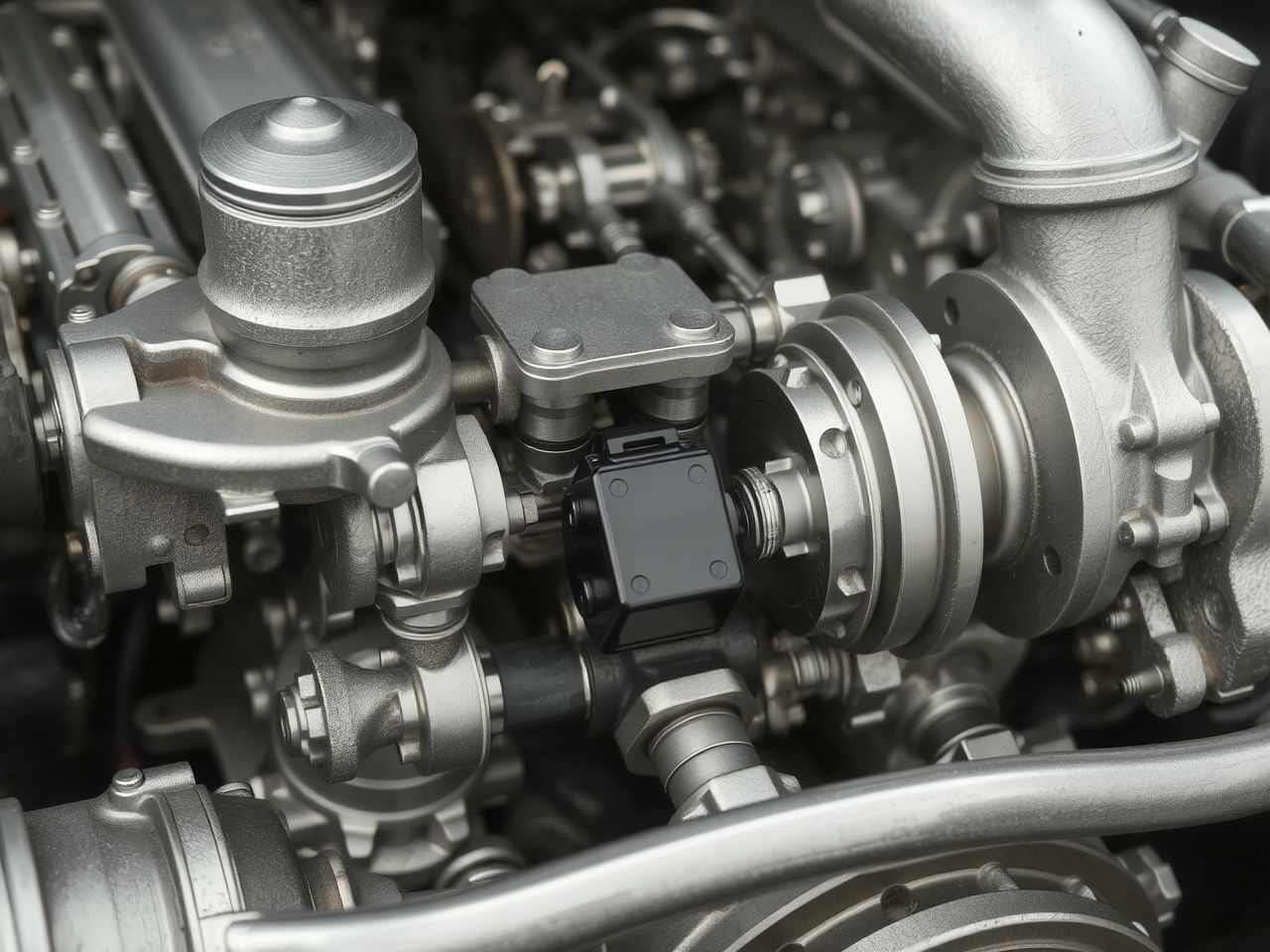 Az aktuátor precízen szabályozza a wastegate szelep nyitását.