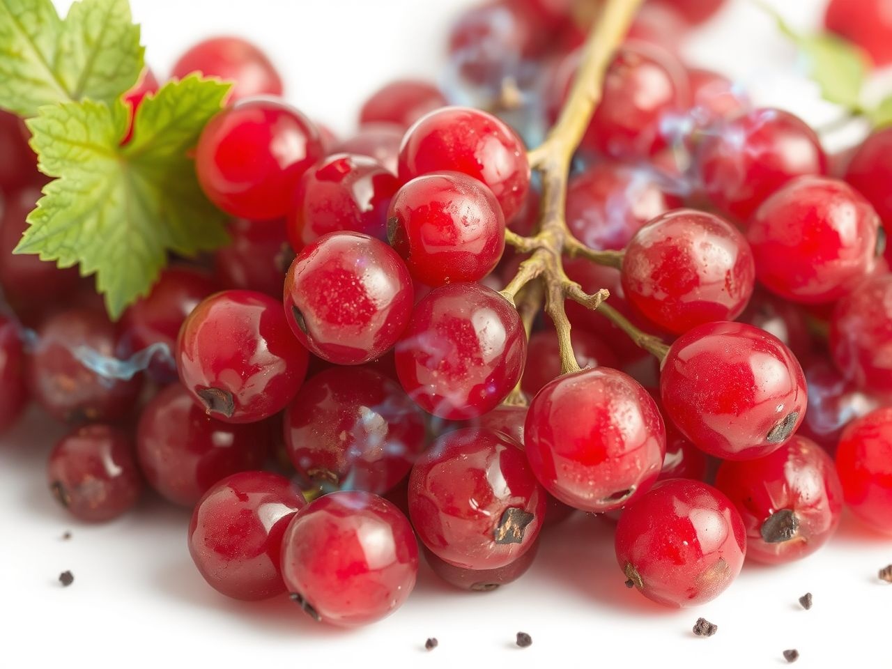 A piros ribizli antioxidánsai hatékonyan semlegesítik a szabadgyököket.