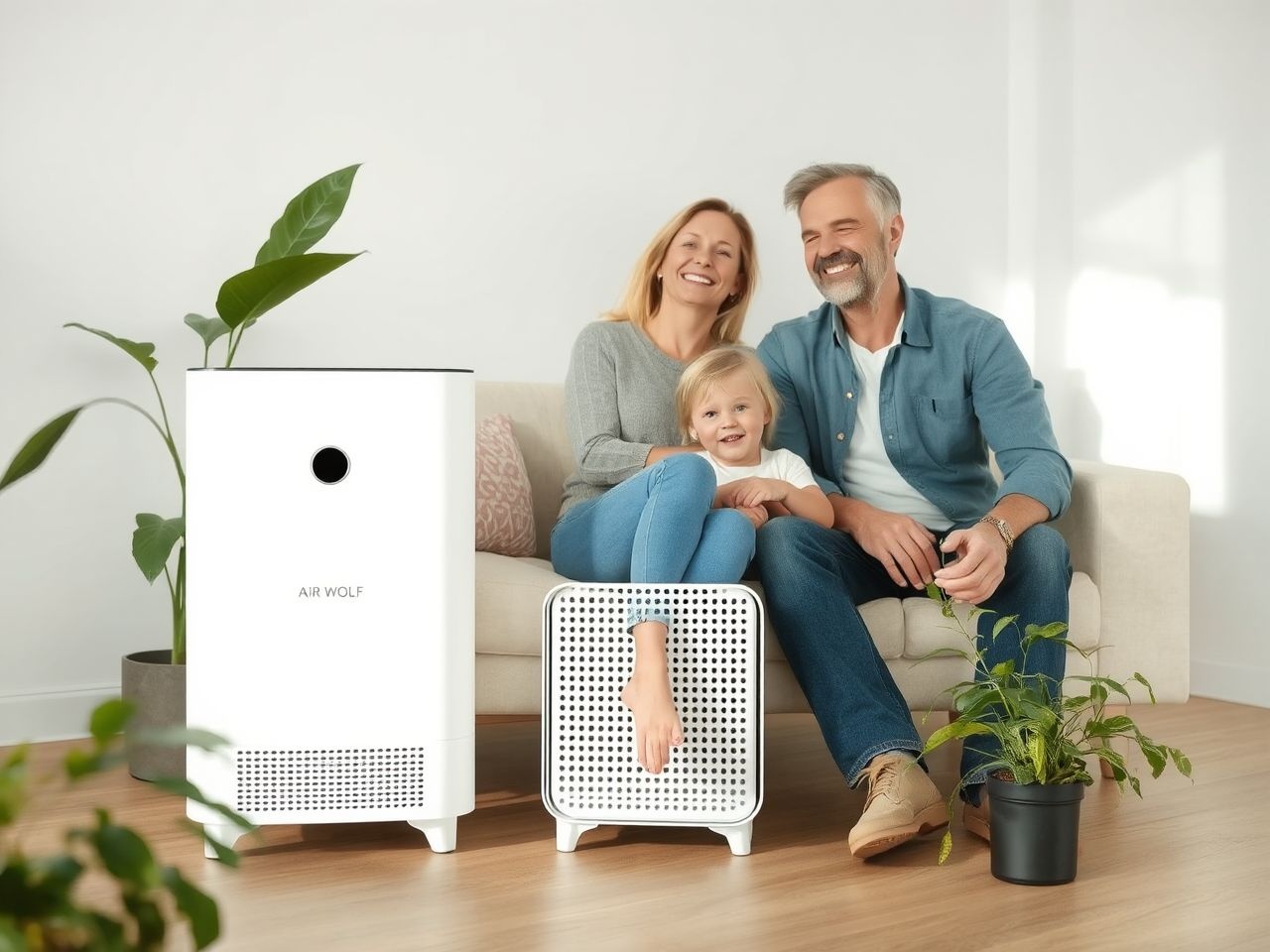 Az Air Wolf légtisztító friss levegőt és egészséges otthont biztosít.