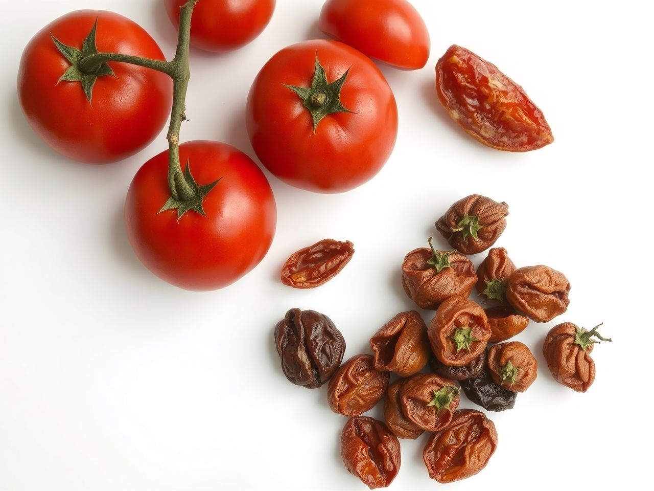 Az aszalt paradicsom koncentráltabb antioxidánsokat tartalmaz, mint a friss.