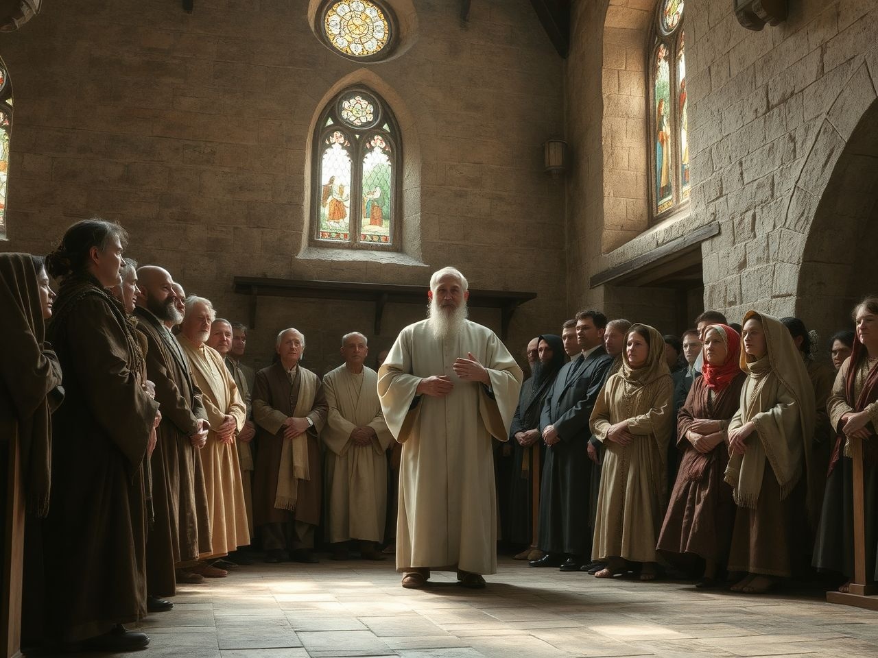 Az egyház központi szerepet játszott a társadalmi rend fenntartásában.