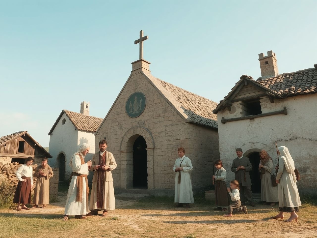 Az egyház közösséget szervezett és erkölcsi irányt adott.