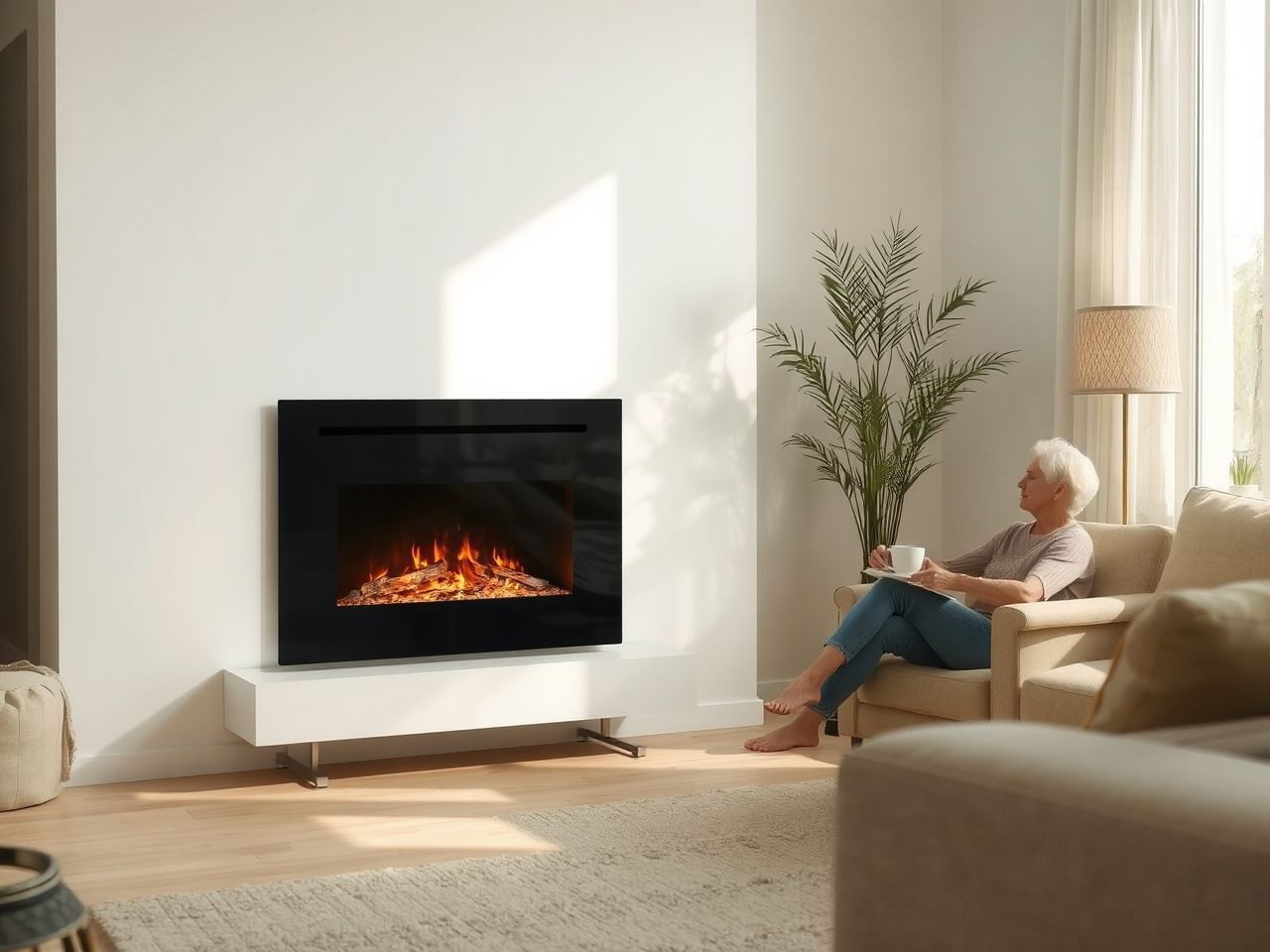 Az elektromos kandallók energiatakarékosak és allergénmentesek.