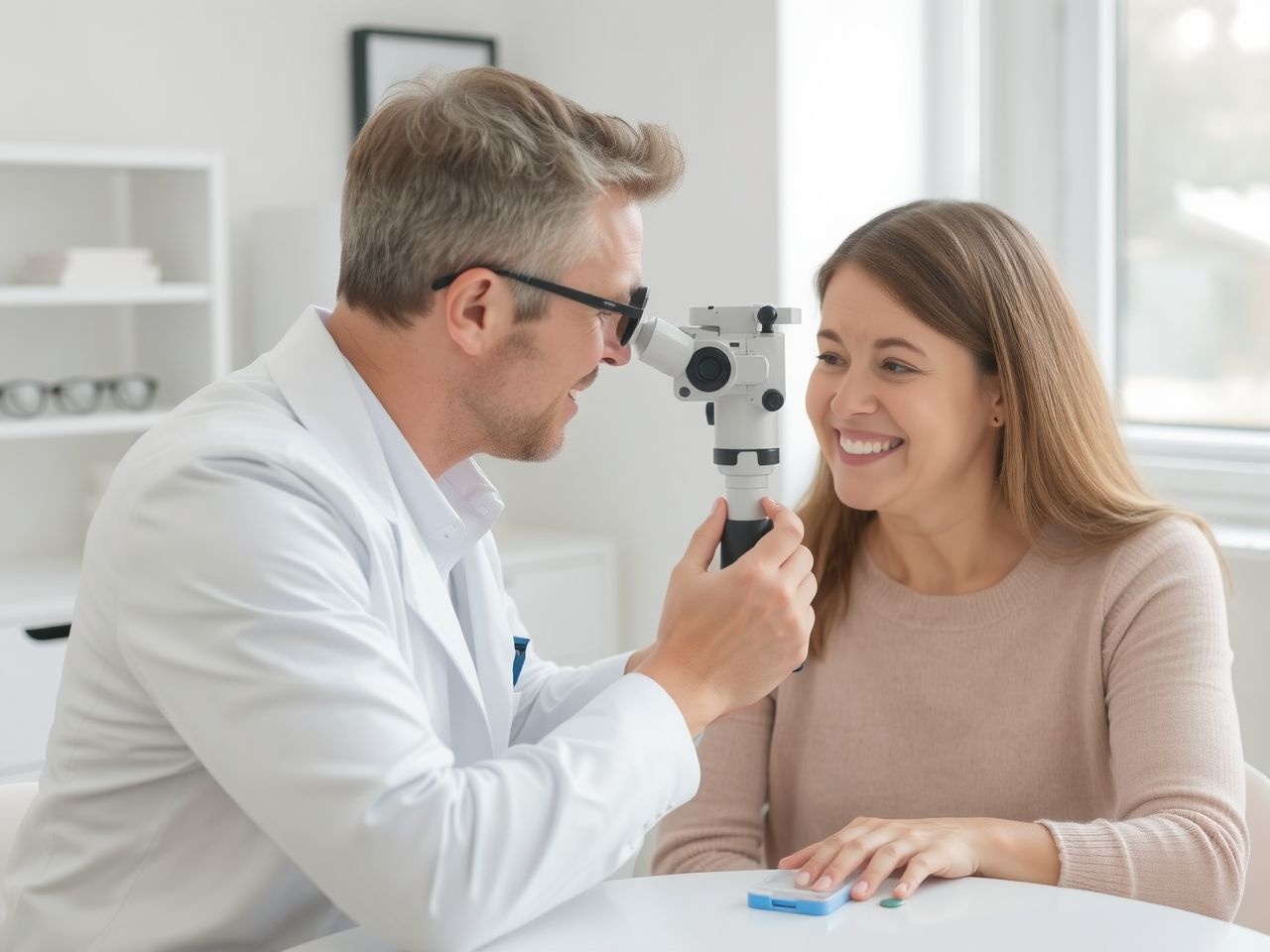 Az optometrista és a szemész együtt biztosítják a kontaktlencse megfelelő használatát.