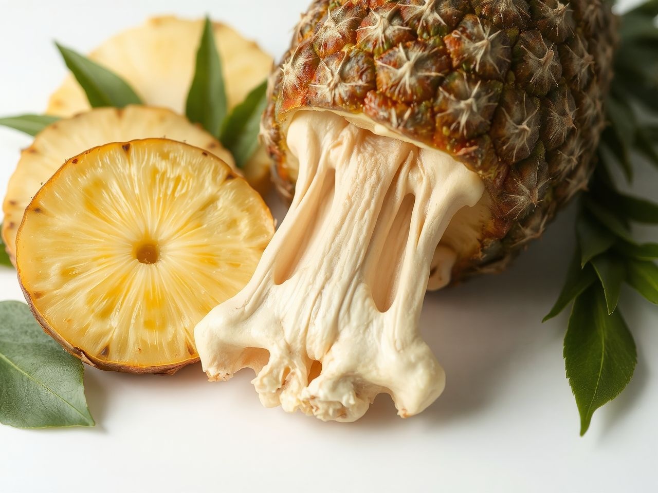 Az ananász bromelain tartalma gyulladáscsökkentő hatású a csontoknak.