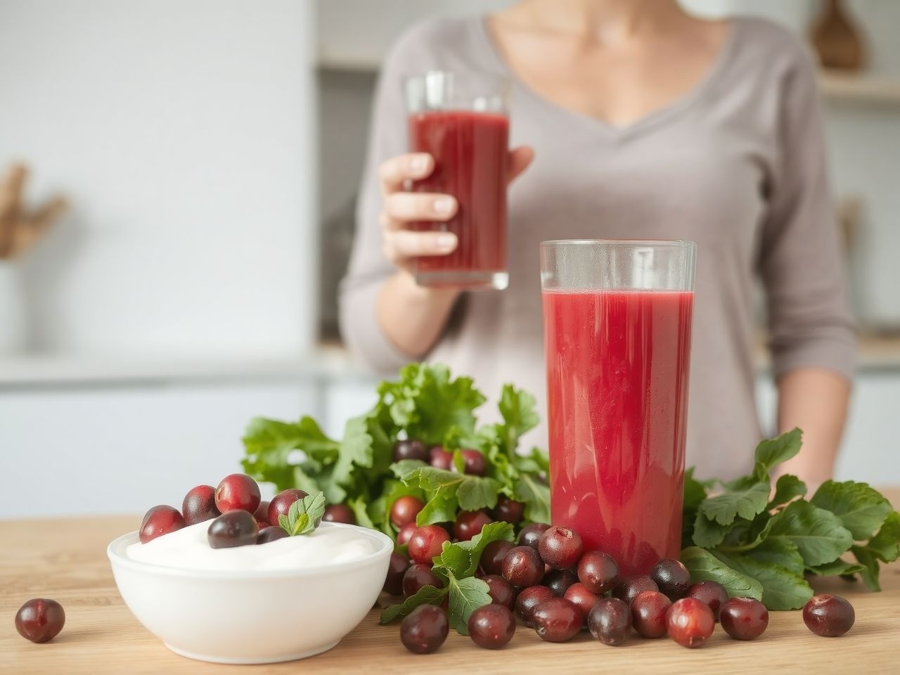 A tőzegáfonyalé elősegíti a bélflóra egészséges egyensúlyát.