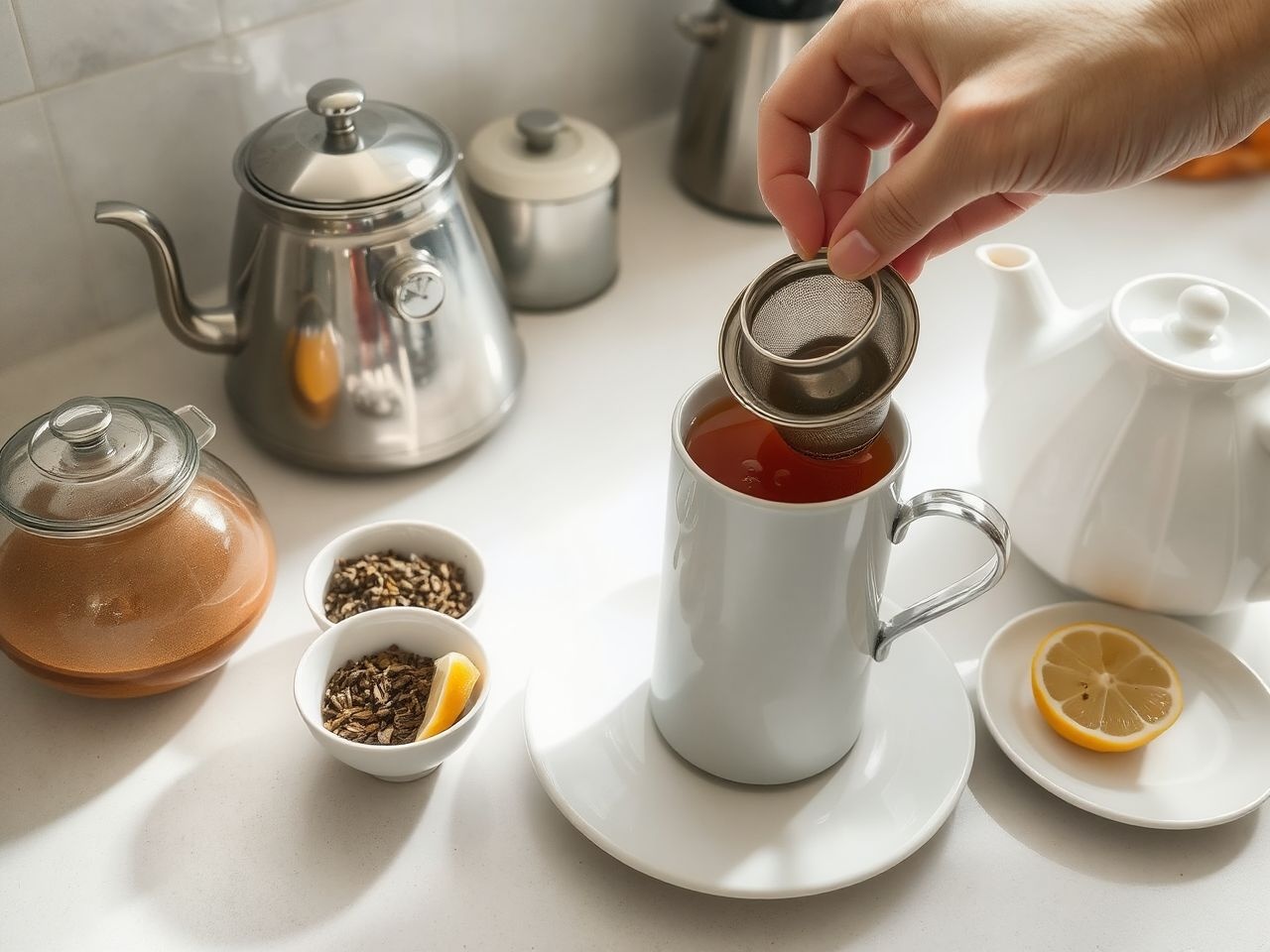 A túlforralt tea keserű lesz, mindig figyelj a hőfokra!