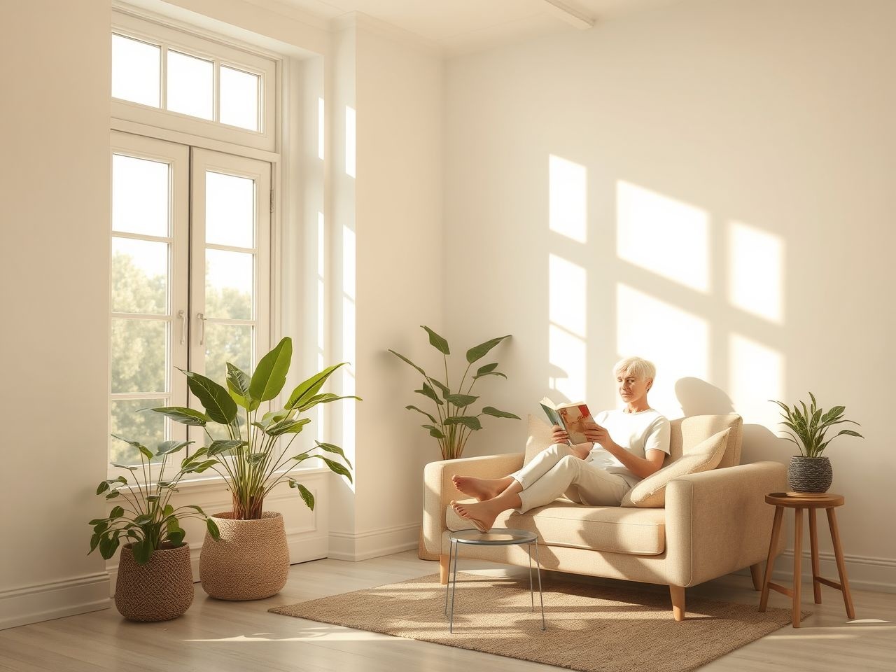 A napfény serkenti a D-vitamin termelődését és javítja a hangulatot.