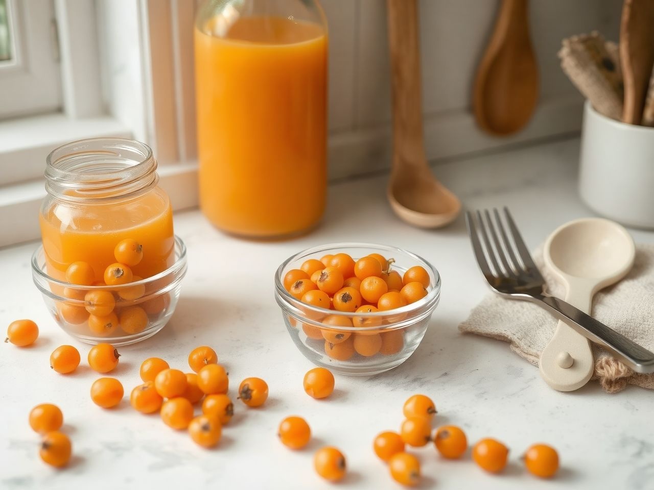 A homoktövis lekvár gazdag C-vitaminforrás és ínycsiklandó csemege.