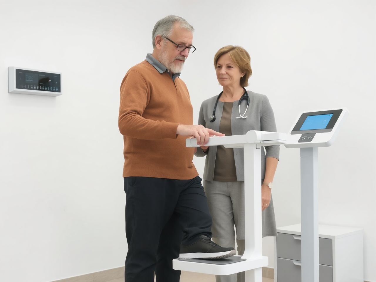 A diagnosztikai mérleg segít sportolóknak testösszetétel optimalizálásában.