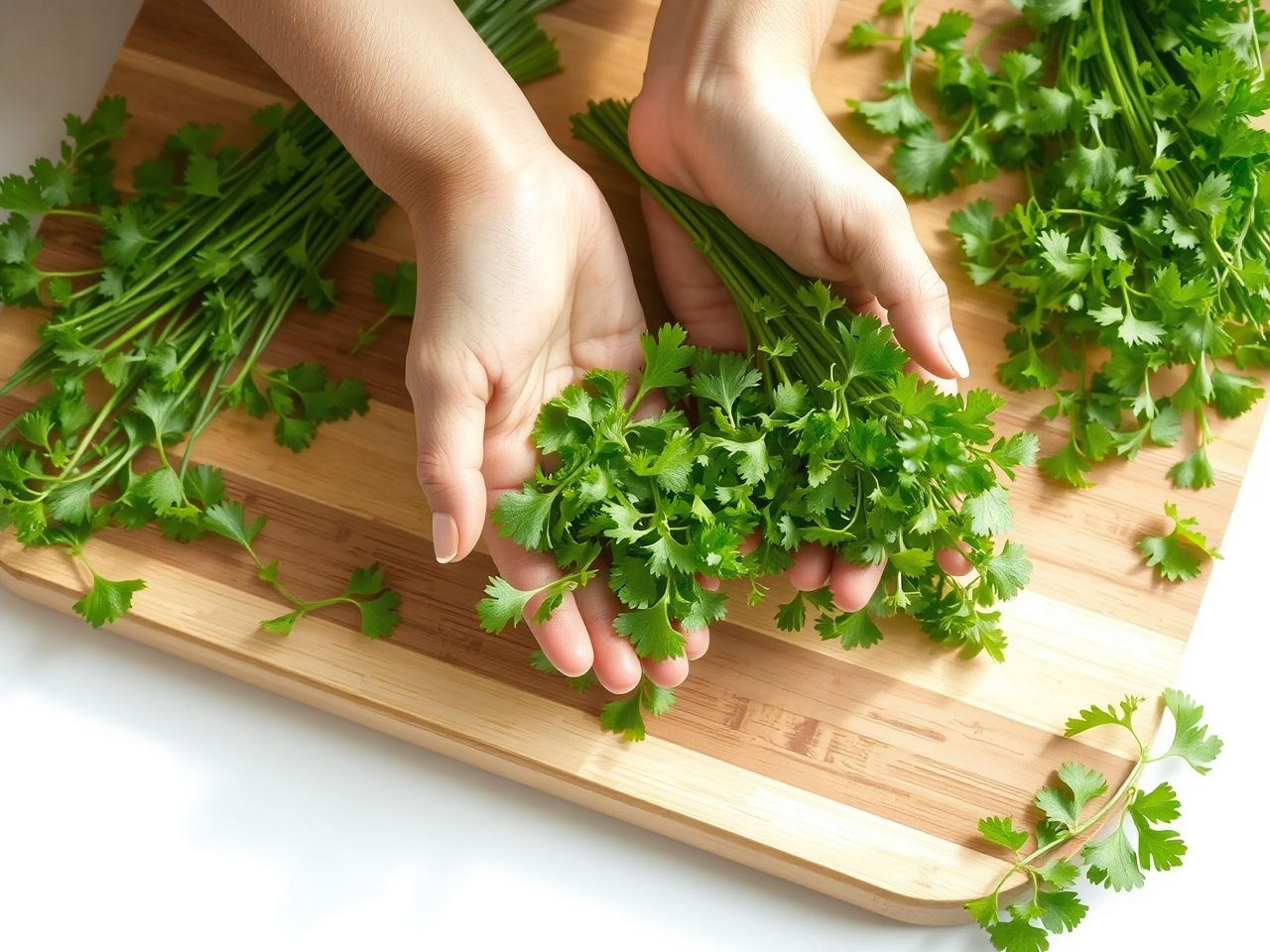 A koriander gazdag antioxidánsokban, támogatja a fenntartható táplálkozást.
