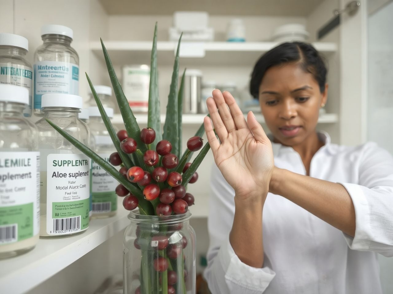 Az Aloe Berry fogyasztása előtt ellenőrizze az allergiás reakciókat!