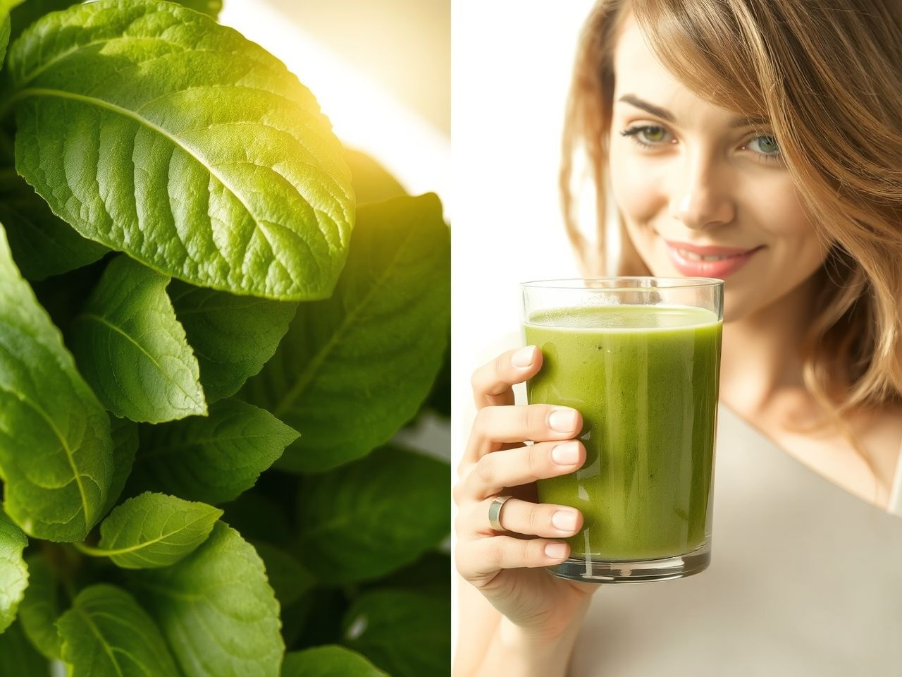 A klorofill erős antioxidáns, támogatja az immunrendszert.