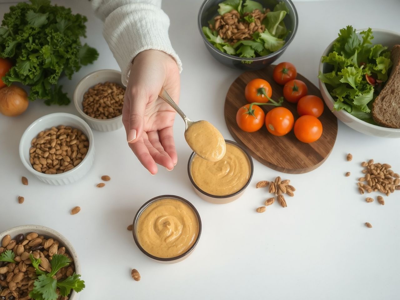 A tökmagkrém ideális fehérjeforrás vegán és paleo diétában.