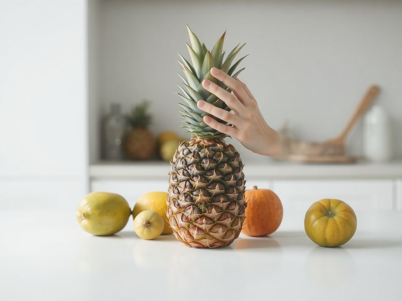 Az érett ananász illata édes és enyhén trópusi aromájú.