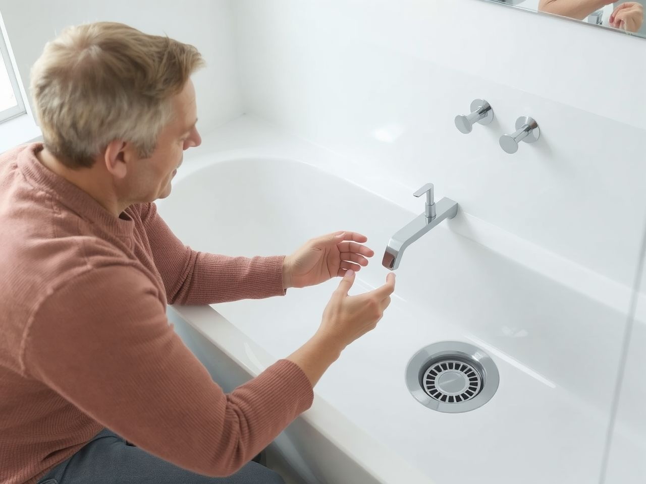 Az automata kádlefolyó anyaga hosszú távon meghatározó.