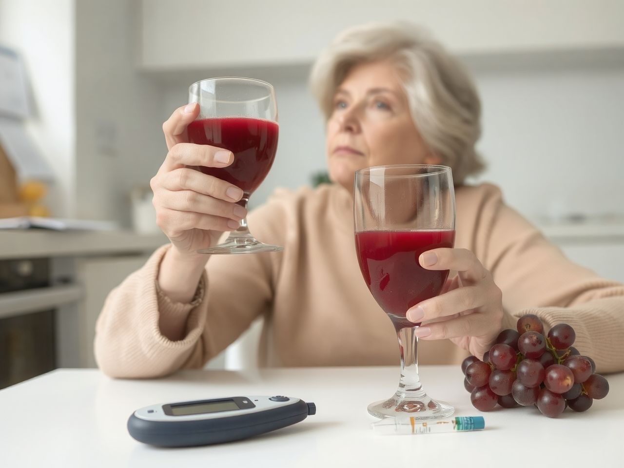 A vörös szőlőlé javíthatja az inzulinérzékenységet és vércukorszintet.