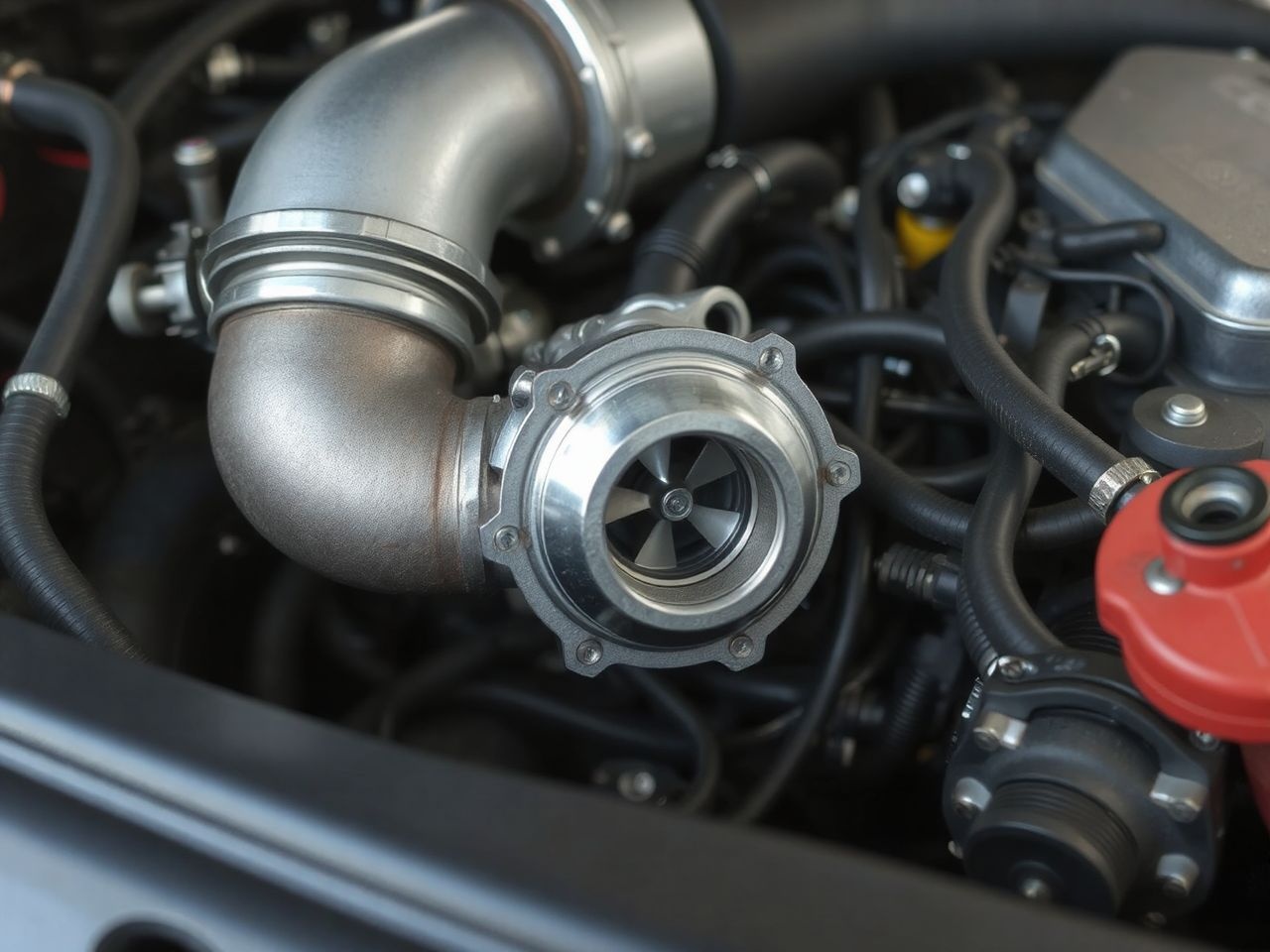 A wastegate optimalizálja a turbónyomást a teljesítmény maximálásához.