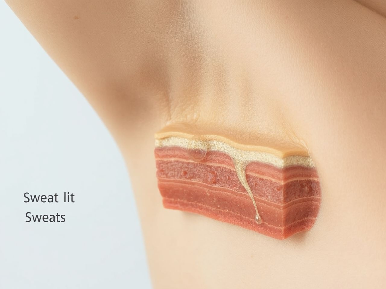 A hónalj bőrének izzadása segít testhőmérséklet szabályozásában.