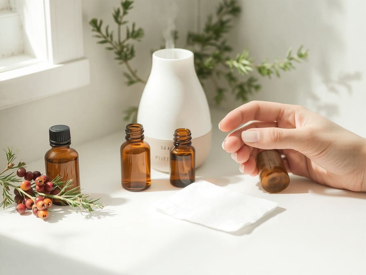 A boróka illóolaj inhalálva gyorsítja a légzőszervi regenerálódást.