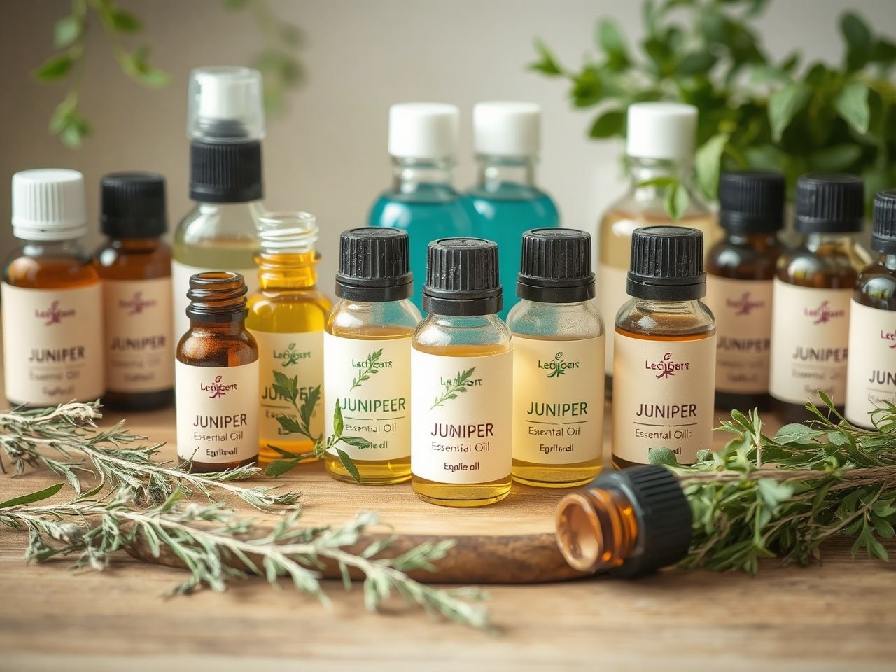 A boróka illóolaj fokozza hatását rozmaring és levendula olajjal.