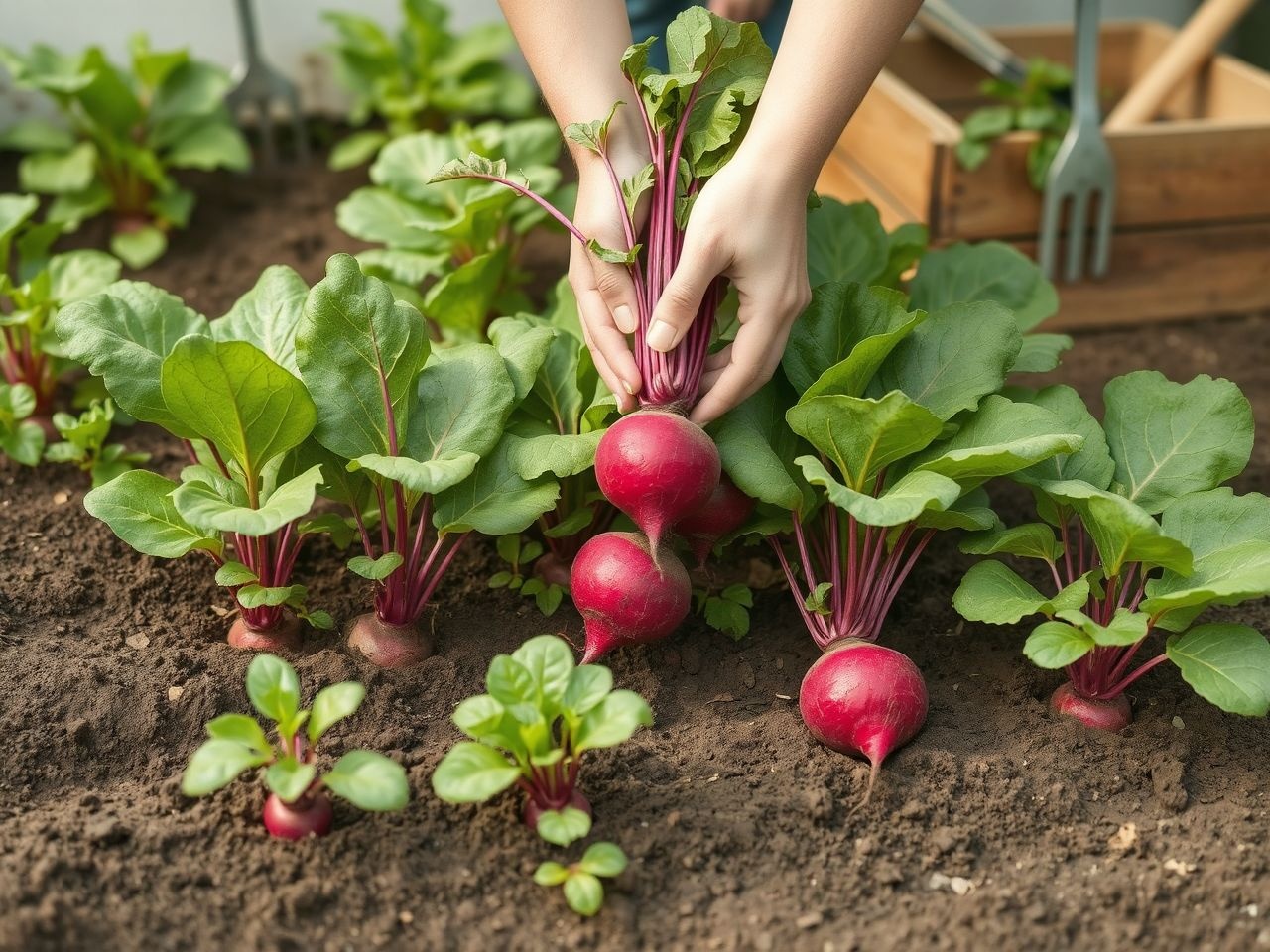 A cékla otthoni termesztése egyszerű és egészséges frissességet biztosít.