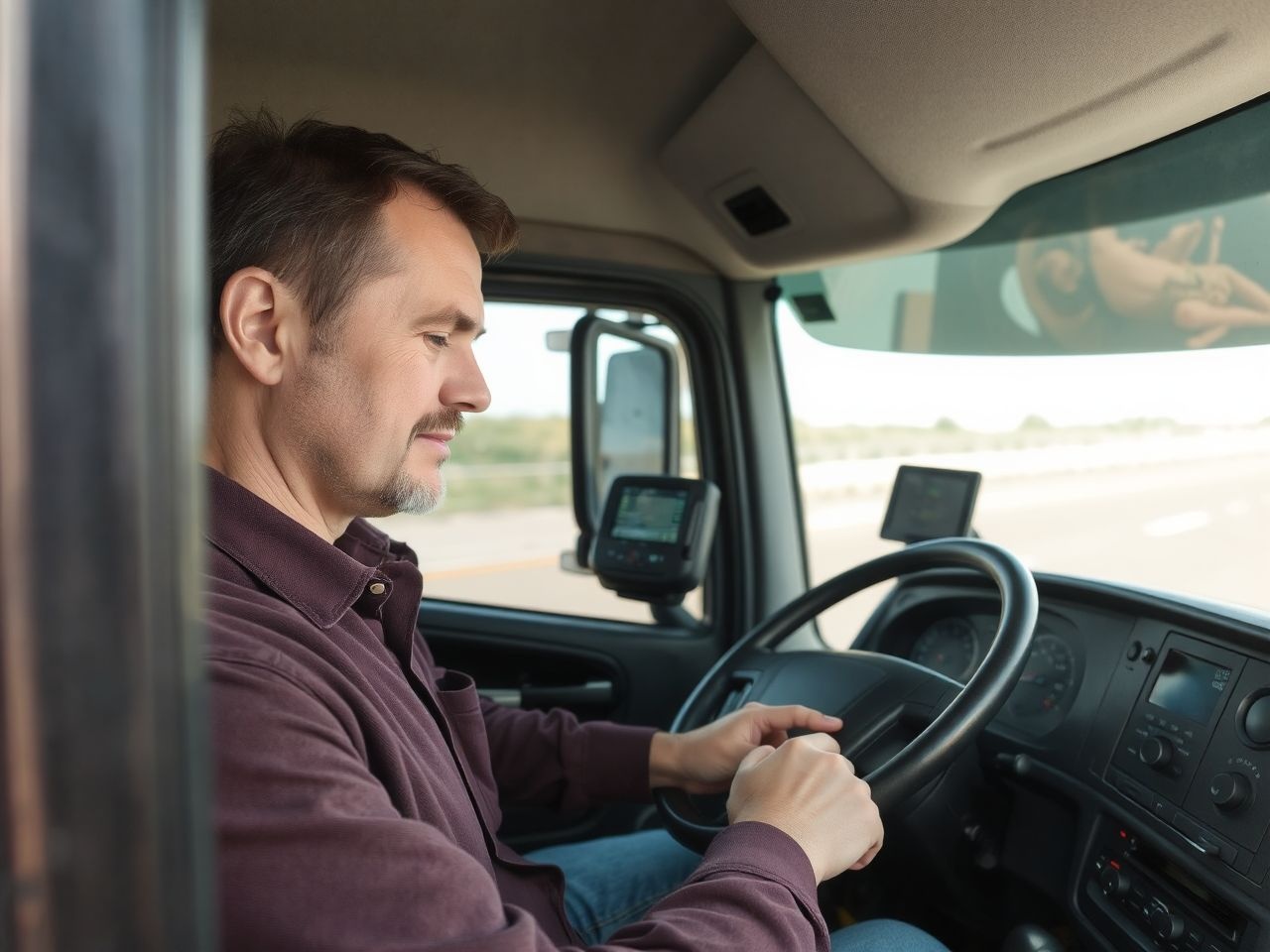 A digitális tachográf pontosan rögzíti a vezetési és pihenőidőket.