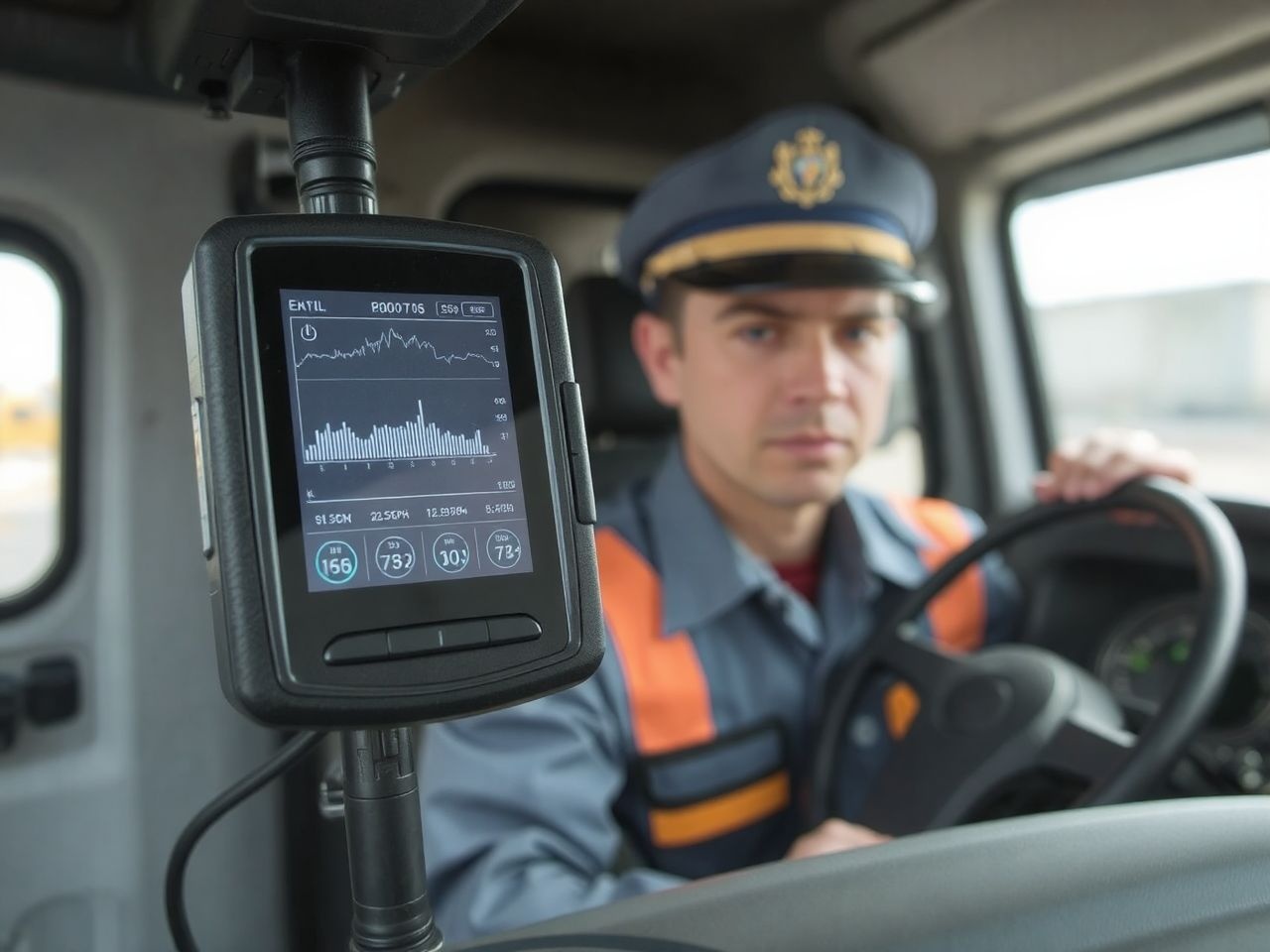 A digitális tachográf adatai garantálják a járművezetők felelősségét.