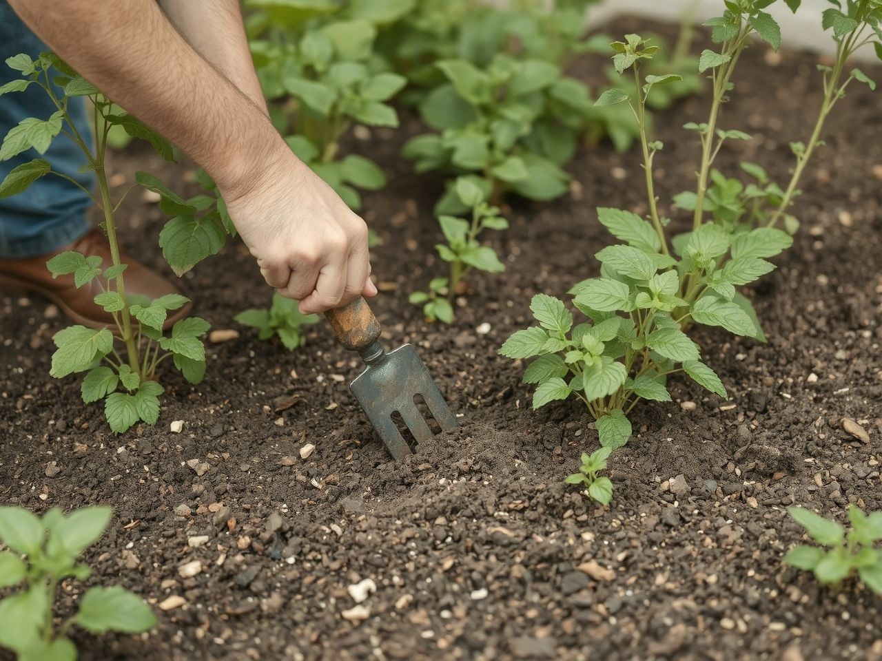 A fahamu segít megelőzni a gyomnövényeket és tápanyaghiányt.