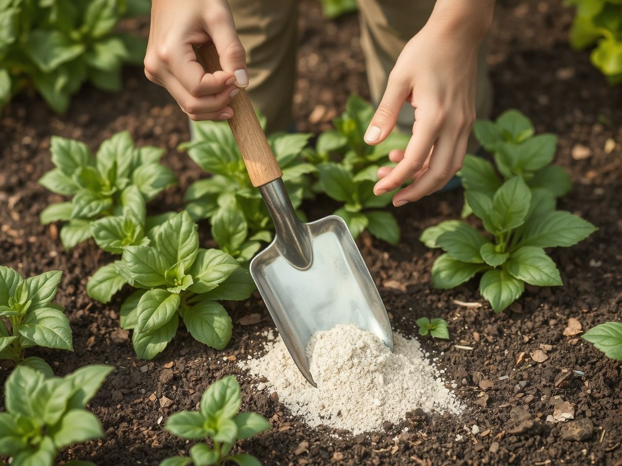 A fahamu segít pótolni a növények számára fontos ásványi anyagokat.