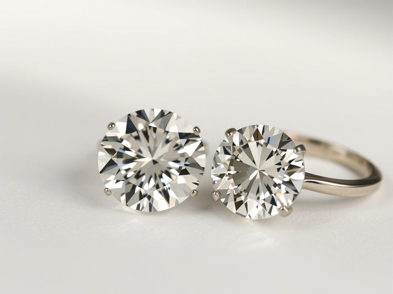 A fehér zafír etikus és megfizethető gyémánthelyettesítő.